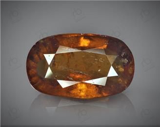 Natural Hessonite Garnet (Gomed) Certified 6.68 cts ( 1208 )